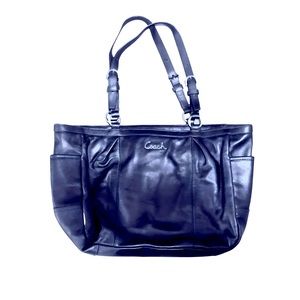 Coach Metallic East/West Gallery Tote